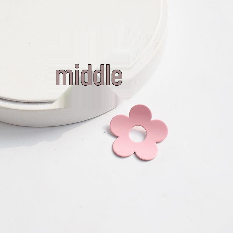Korean-Japanese Trendy Baked Paint Women s Stud  Dangle Earrings - Retro Fashion Ear Jewelry
