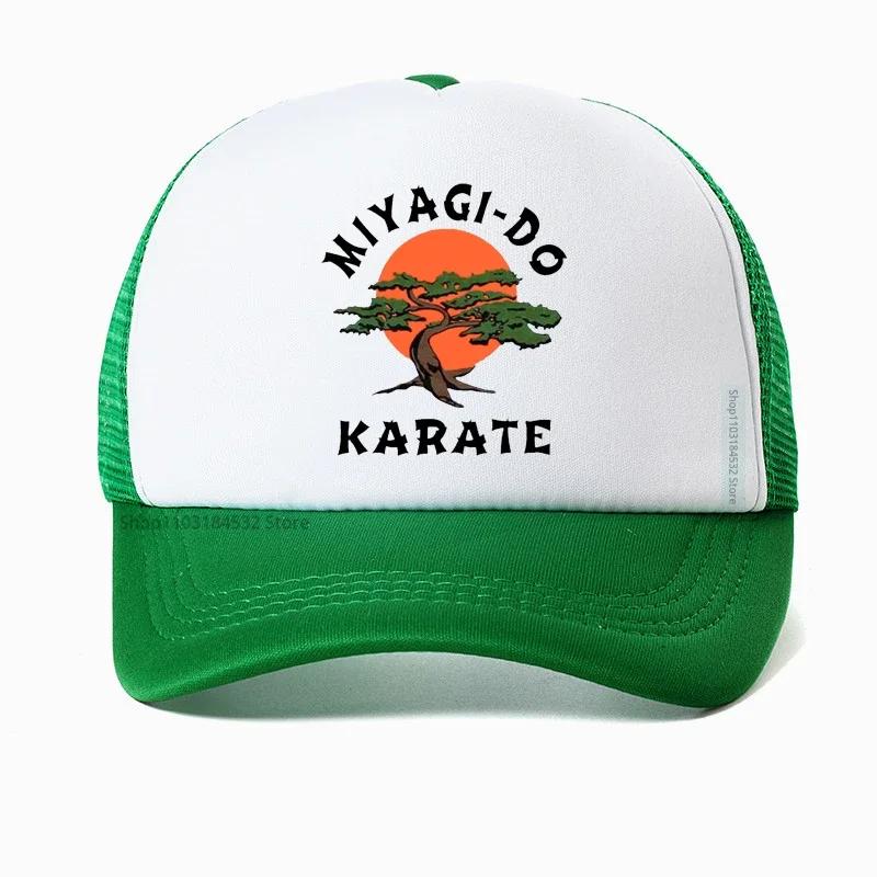 Miyagi Do Jo Trucker Caps Inspired By Karate Kid Funny Baseball Cap Martial Art Retro Cool Unisex hat Mesh Visor Outdoor Sun Hats