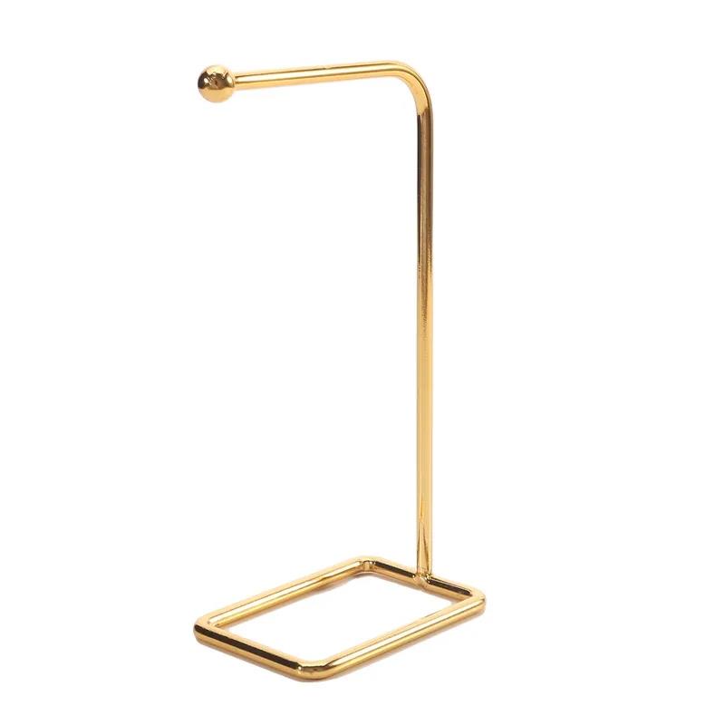 Metal Earring Display Stand For Necklace Handbag Multiple Shapes Jewelry Key Chain Holder