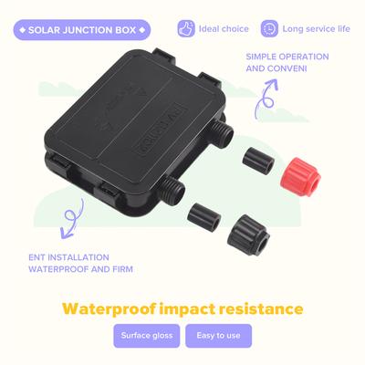 A25F-Photovoltaic Junction Box 60-1500W Waterproof IP67 For Photovoltaic Solar System Connector Accessories