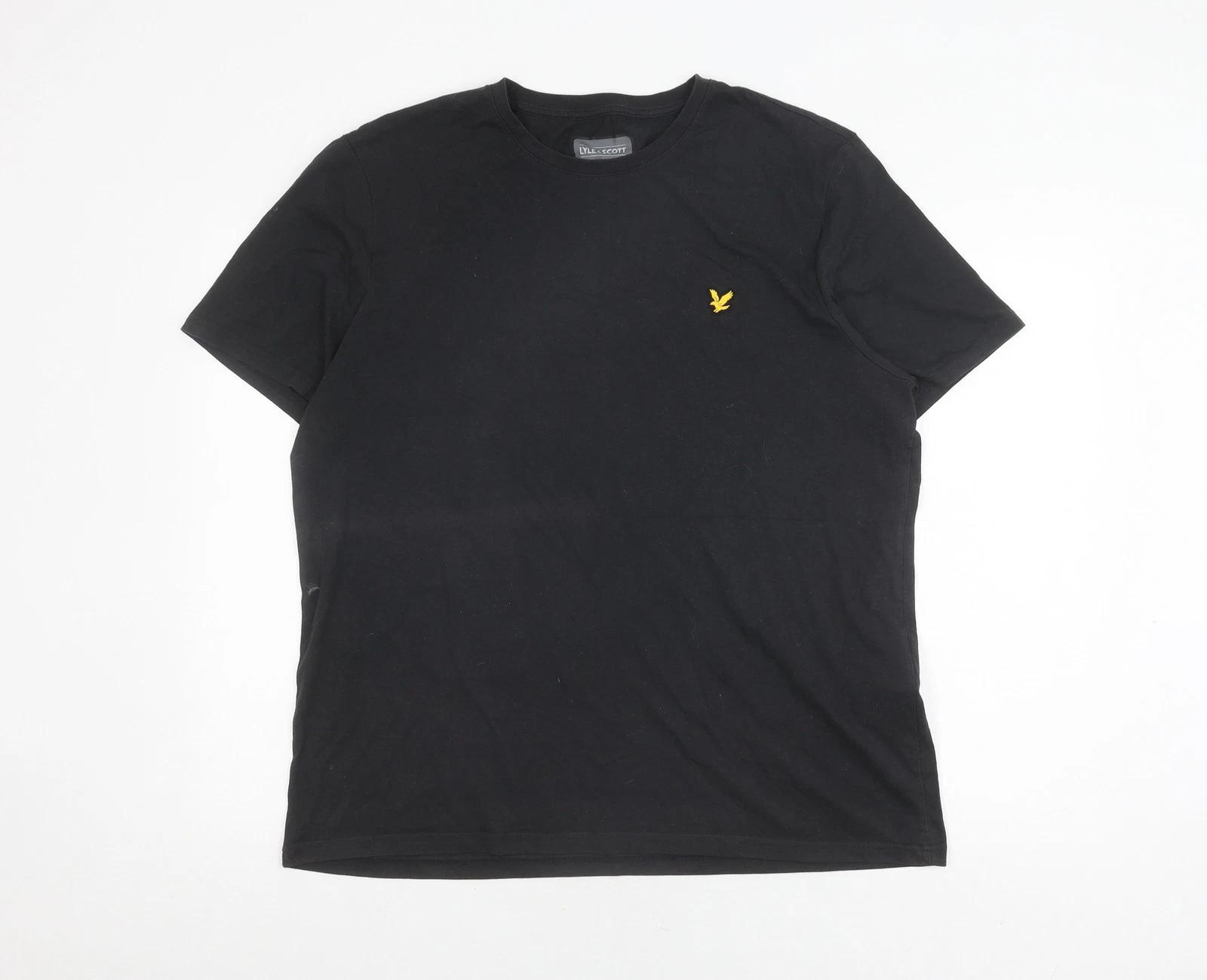 

Lyle & Scott Men s Black XL Crew Neck T-Shirt S