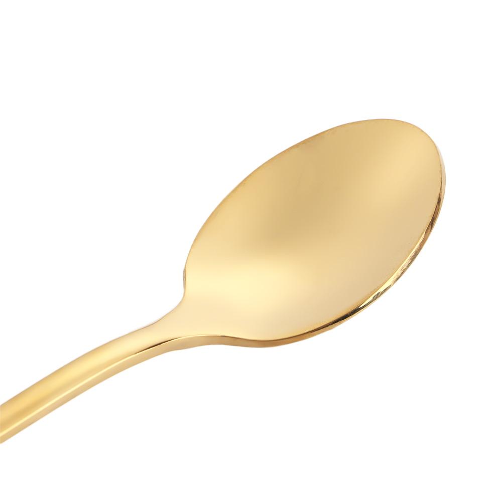 24cm Bar Long Handle Home Stainless Steel Tableware Coffee Spoon Ice Cream Spoon Spoon Teaspoons