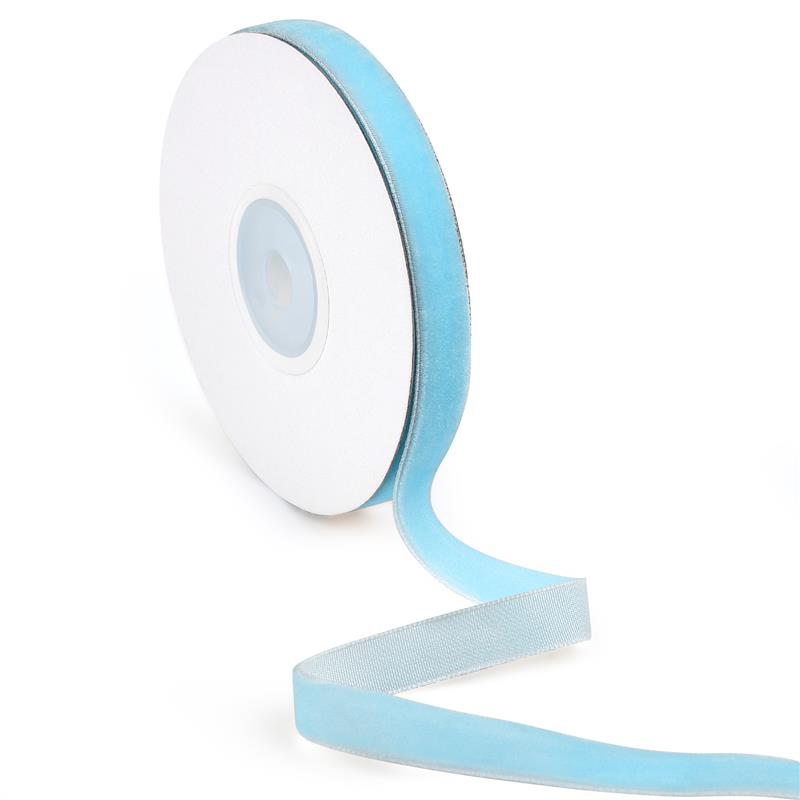 

Новая цветная односторонняя бархатная лента для банта, рождественских лент, праздничных украшений 1cm X 5yards