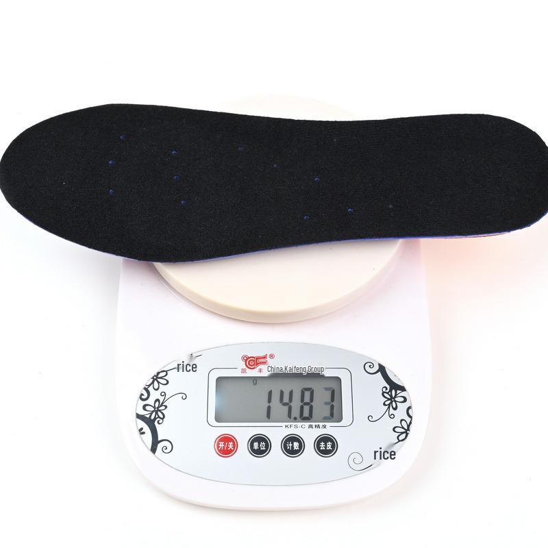 Men's EVA Shock-Absorbing Insole with Breathable Fabric for Autumn/Winter Comfort in Military Training & Sports.