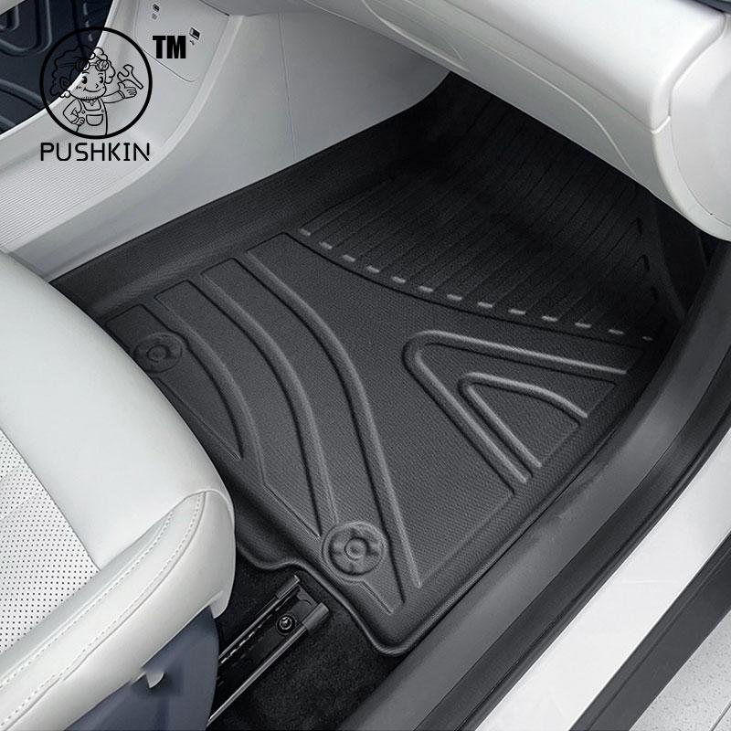 LHD RHD Car Floor Mats For Geely EX2 Xingyuan Proton Emas 5 E22H 2025 2026 Rug TPE Pad Foot Cover Auto Accessories