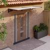 VidaXL Door Awning, Weatherproof Entrance Canopy Awning, Porch Awning, Protection Shelter Against the 153686