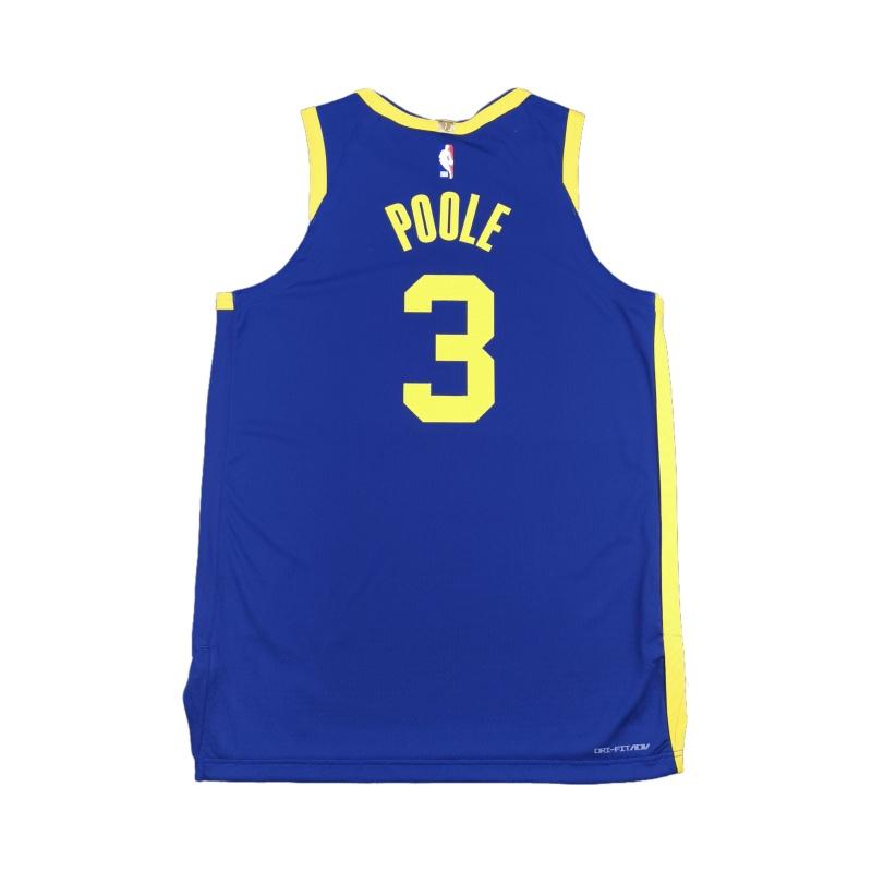 Jordan X NBA Collaboration NBA Golden State Poole Simple Comfortable Fashion Letter Sleeveless Basketball Jersey Men jersey Blue DQ0147-422