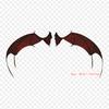 Demon Drawing Devil Iron On Heat Transfer Printing Vinyl Patches Sticker for Clothes DIY Appliques Washable Patches