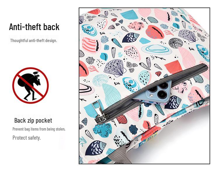 Women's Fashion Waterproof Tote: Large Capacity Crossbody Handbag for Outings