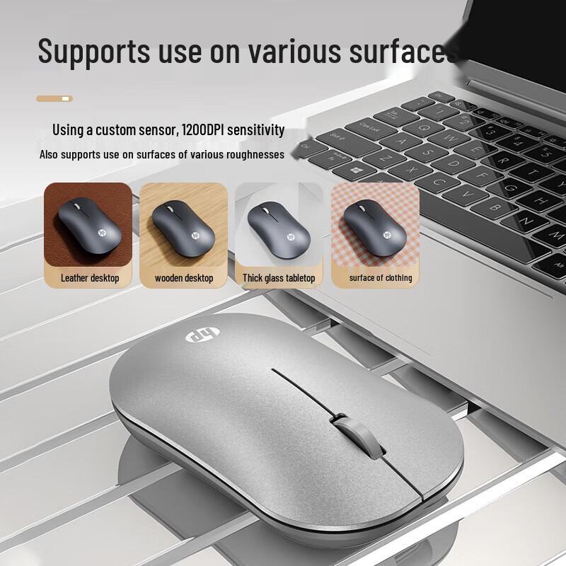 HP DM10C Wireless Bluetooth Dual-Mode Rechargeable Mouse