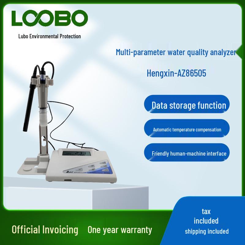 Hengxin AZ86505 Desktop Multi-Parameter Water Quality Meter: pH, Conductivity, TDS Analyzer