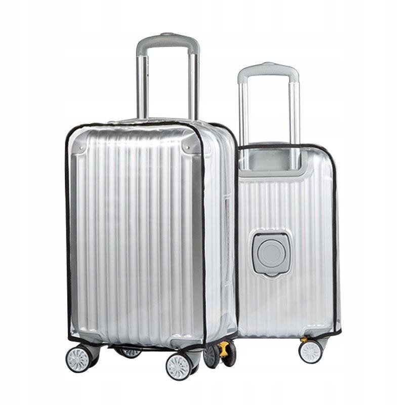 Protective Cover For Suitcase Transparent Travel Luggage 22"" Inches Size M