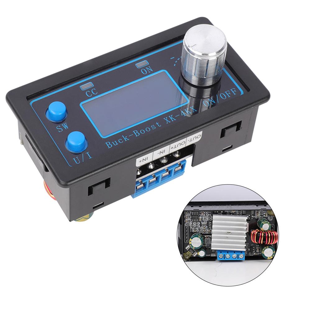 DC DC Buck Boost Converter Power Module CC CV 0.5-30V LCD Display Adjustable Laboratory Power Supply Support Solar Charging