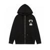 Cotton Couple Matching Set Oversized Hoodie With Heart Print Loose Fit Jogger Pants Men Women