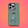 Cartoon F-Futurama Robot Phone Case For iPhone 16,15,14,13,12,11,Pro,Max,Plus,Mini,XS,SE Anti Fall Black Matte Hard Bumper