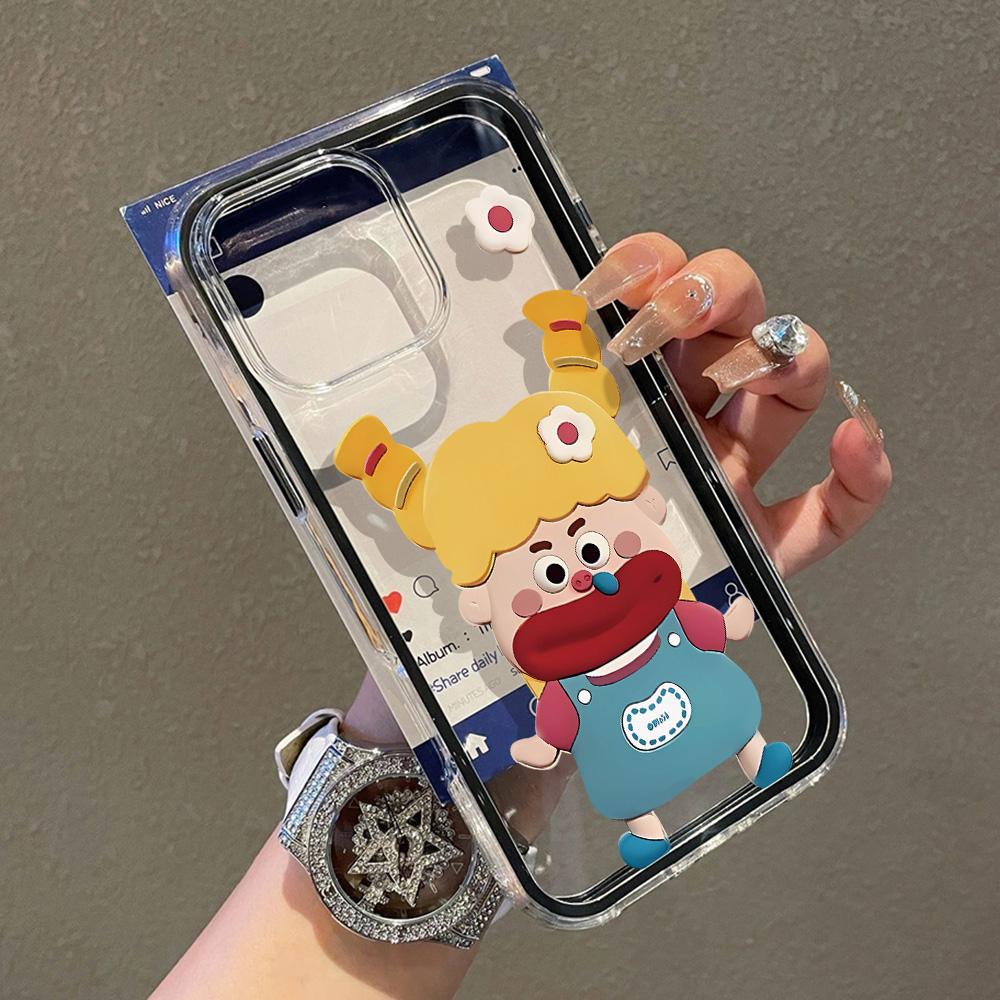 Malovaný kryt na telefon pro iPhone 17 11 12 13 14 15 16 iPhone 17 12 13 14 15 16 Pro 17 12 13 14 15 16 Pro Max  Vysoce kvalitní malovaný zvířecí roztomilý kryt na telefon