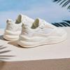 Anta Gel Elastic Comfortable Soft Sole Trendy Breathable Height Increasing Low Top Sneakers Women Sneakers White Beige 922528003-4