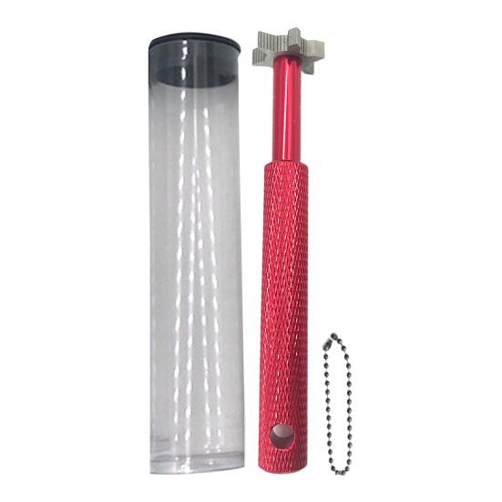 1 sett Golfkølle-sporsliper med 6 hoder Kompakt størrelse Gjenbrukbart 6-tips golfkølle-rengjøringsverktøy