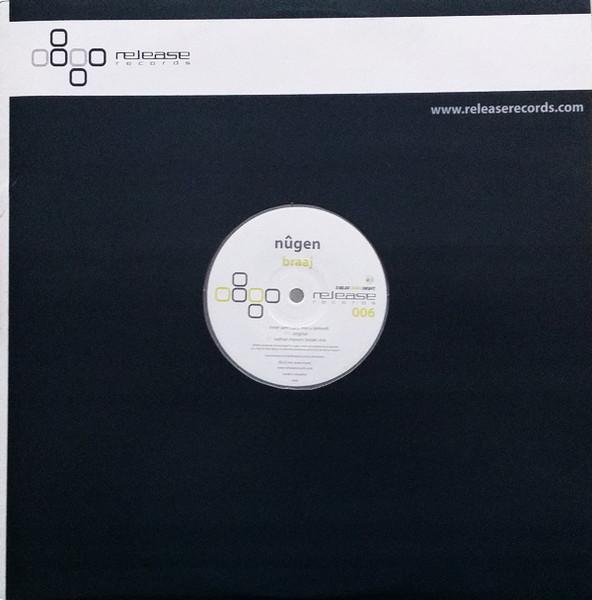 

12inch Record NGEN Braaj REL006 Release Records 2003 Canada Dance Electronica Used