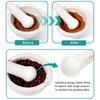 Premium White Ceramic Grinder Non-Slip Base Eco-Friendly Mortar and Pestle Set Pill Crusher Kitchen Tool