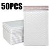 500 PCS White Foam Envelope Bags Self Seal Mailers Padded Shipping Envelopes With Bubble Mailing Bag Shipping Packages Bag