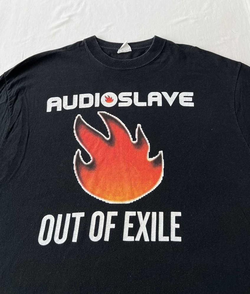 

Vintage 2000s Audioslave Out of Exile Tour Black T-shirt D080 Unisex T-Shirt XXXL