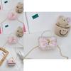 Stylish Kids Crossbody Bag With Bowknot Pearl Detail Charming Chic Design For Little Girls