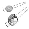 Stainless Steel Egg Yolk Separator with Long Handle - Creative Egg White Strainer Tool