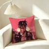 J-Juice WRLD 999 Emo Rap Pillow Case Square Double-Sided Sofa Cushion Cover Bedroom Bedside Pillow
