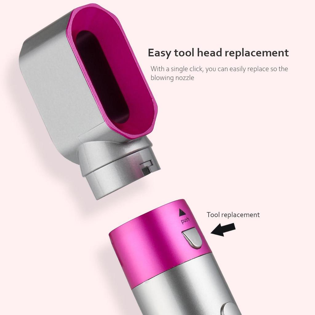 Multifunctional Electric Hair Dryer Automatic Curling Iron Curling Iron Hot Air Straight Hair Comb 5 In 1