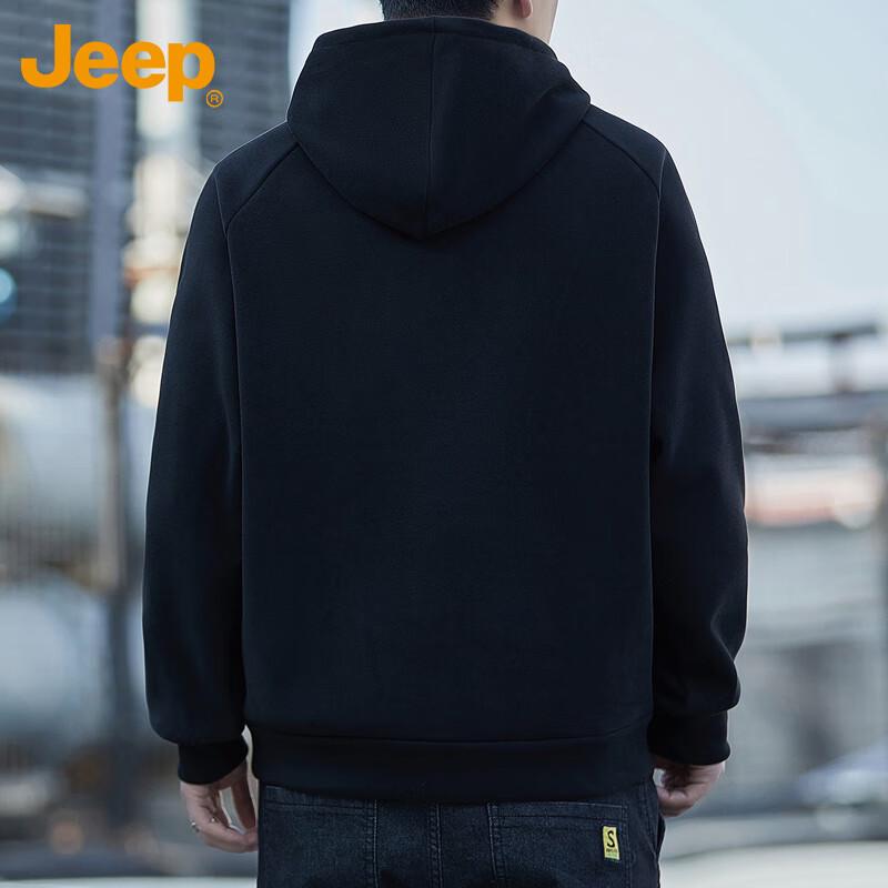 Jeep Men's Hooded Casual Sweatshirt