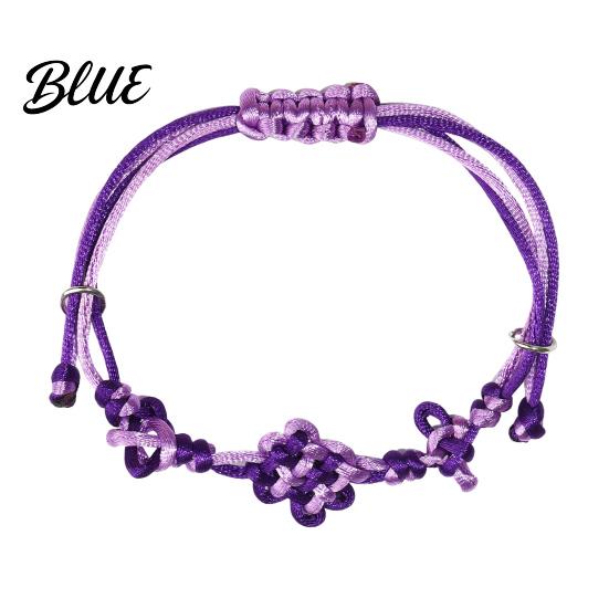 Handmade Knot Wristband Chinese Bracelet Retro Braided Good Luck High-quality