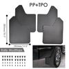 4x Mudflaps Mud Flaps Splash Guards Mudguard For Chevrolet Silverado 1500 2500 3500 1500HD 2500HD 3500HD 4500HD 5500HD 6500HD HD