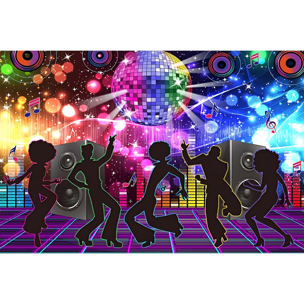 80er 90er Kulisse Partydekorationen Retro Hängendes Banner Zurück in die 80er 90er Hip Hop Graffiti Wand Fotokulisse Foto