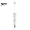 Faux Pearl Decorated Pen DIY Beadable Pen, Rhinestone Ballpoint Fancy Glitter Creative for Crafting, Student Stationery Office Writing Tools Crafts