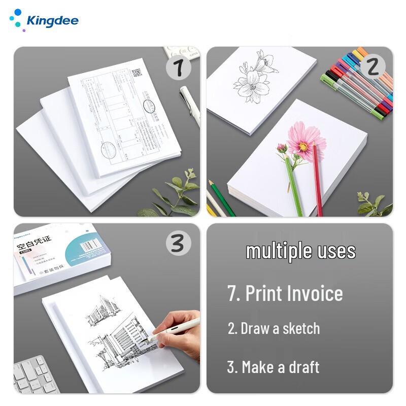Kingdee Miaoxiang Blank Accounting Voucher Paper