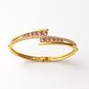 Simple Bracelet Light Luxury Personalized Cross Diamond-encrusted Gold Bracelet Women's Jewelry
