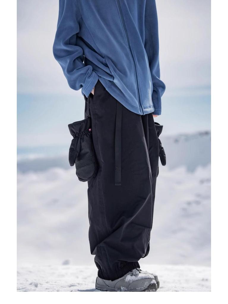 Unisex zimowe spodnie narciarskie: Wiatroodporny, Wodoodporny, Ciepły i Gruby do Wspinaczki Górskiej i Sportu