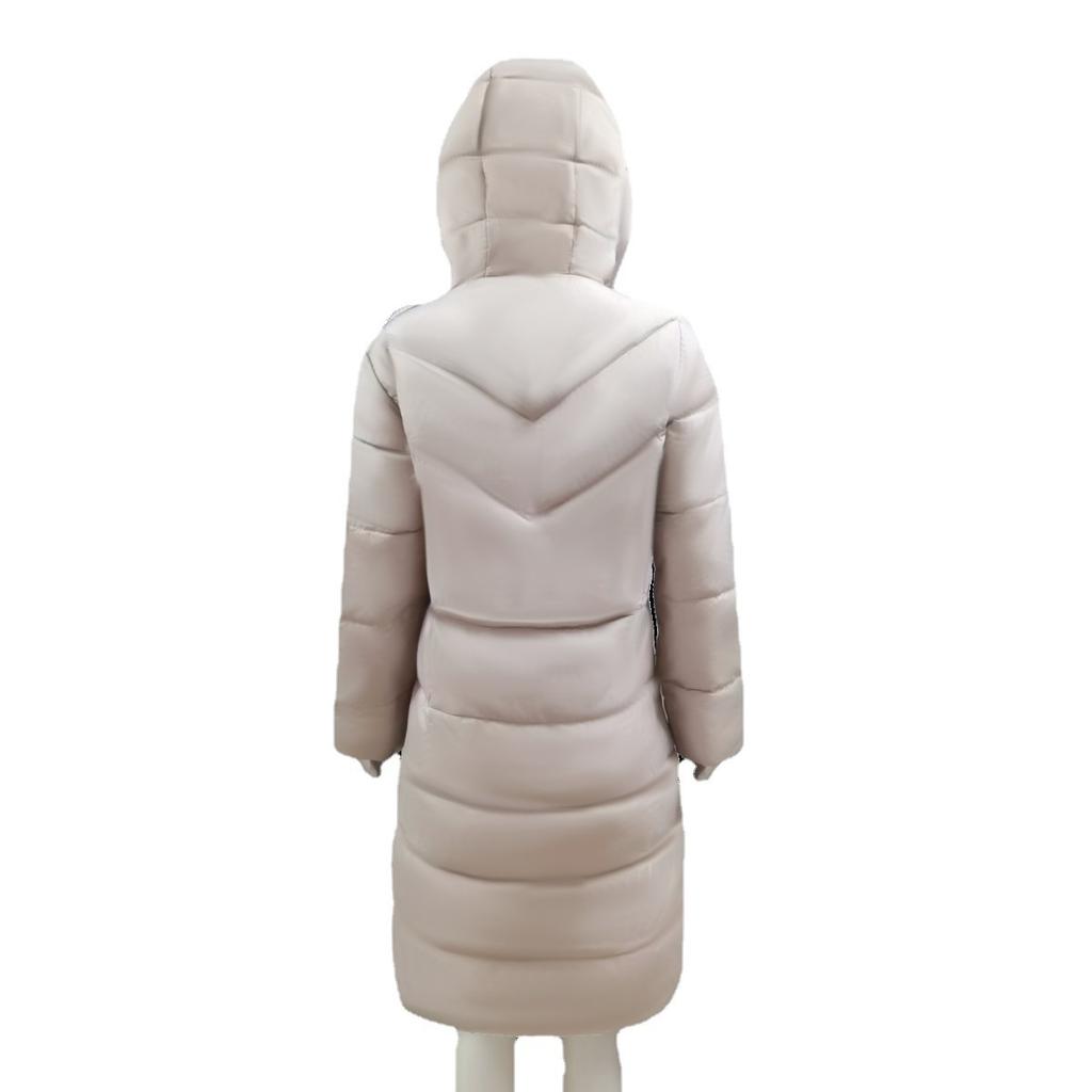 Winter Women's Fashion Hooded Cotton-padded Slim Warm Jacket