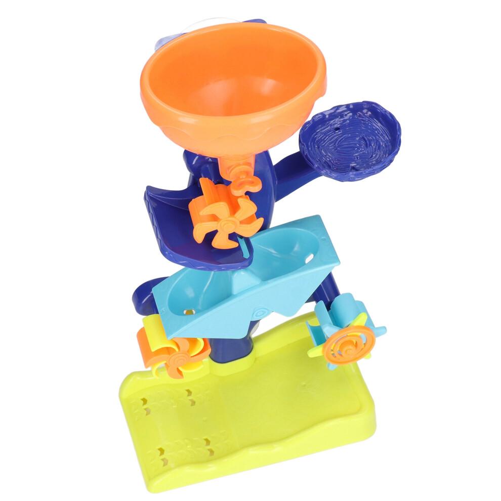 Drehendes Wasserrad Badespielzeug für Kleinkinder Langlebiges Umweltfreundliches Wannen-Spielzeug Mit Starken Saugnäpfen Pädagogischer Spaß Spritzfreies Design