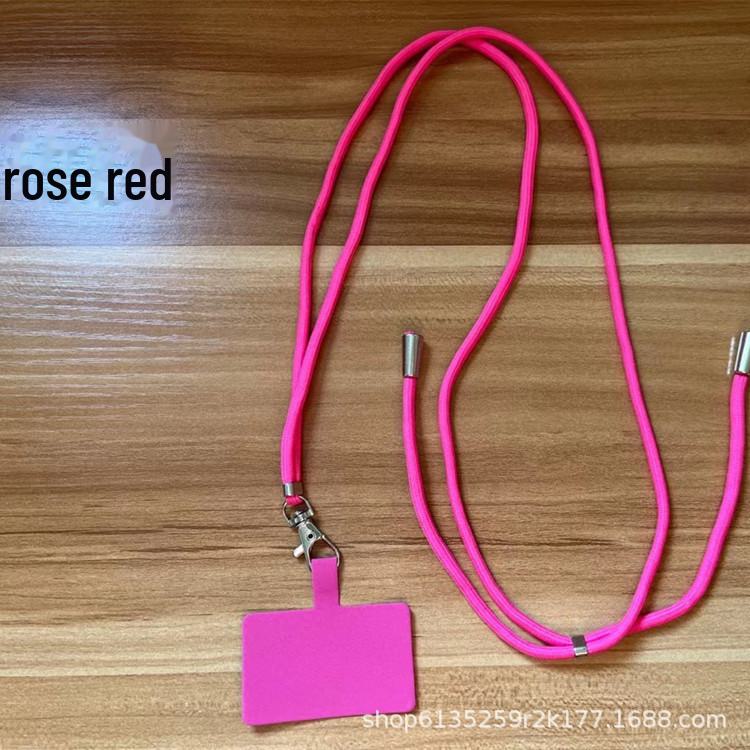 Regulowana uniwersalna smycz do telefonu komórkowego - odpinana nylonowa linka DIY - pasek na szyję zapobiegający zgubieniu