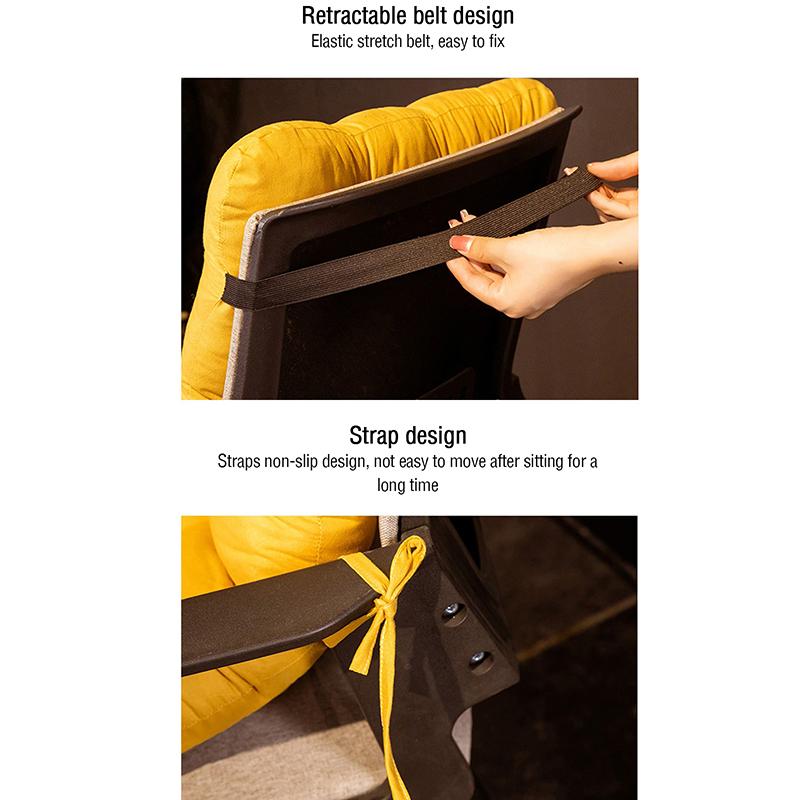 Solid Core Cushion Soft and Comfortable Office Chair Recliner Cushion Cojines Decorativos Para Sofá Cojines Decorativos