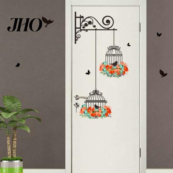 Birdcage Kids Room Bedroom Living Wall Sticker DIY Art Decals Home Decor