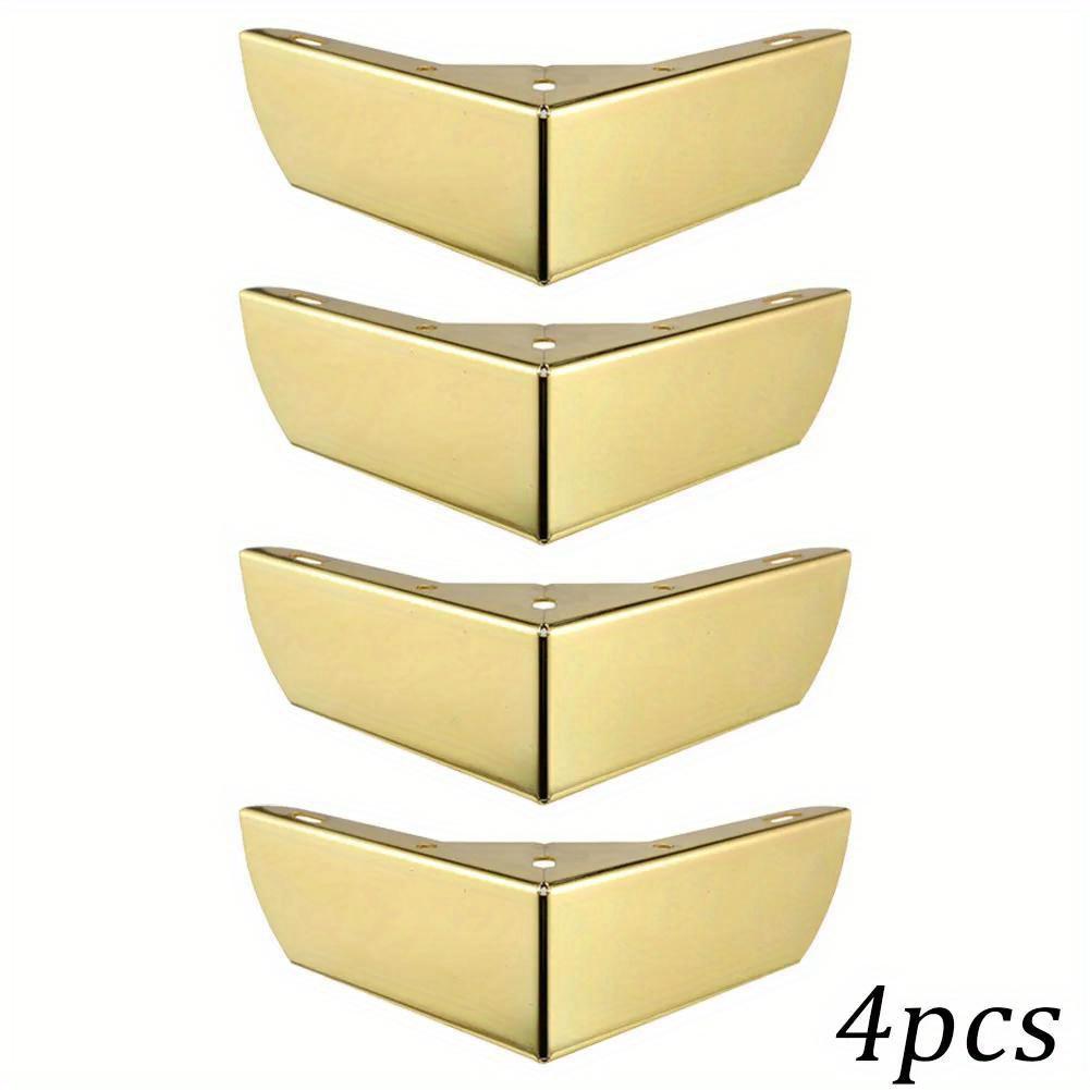 4Pcs Durable Heavy Load Bearing Furniture Legs Metal Cabinet Three-pronged Feet Triangle Sofa Legs DIY Furniture Hardware Legs