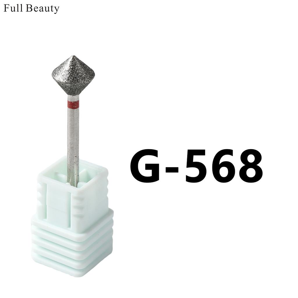 Nail art three-dimensional diamond emery grinding head tungsten steel alloy grinding bit metal drill