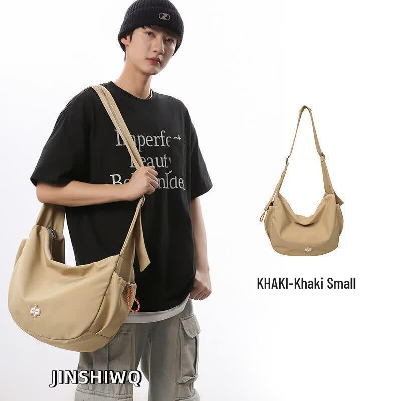 JINSHIWQ Unisex Dumpling Crossbody Shoulder Bag