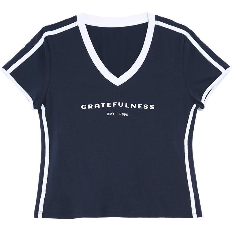 

Betu Women s V-Neck Slimming T-Shirt L