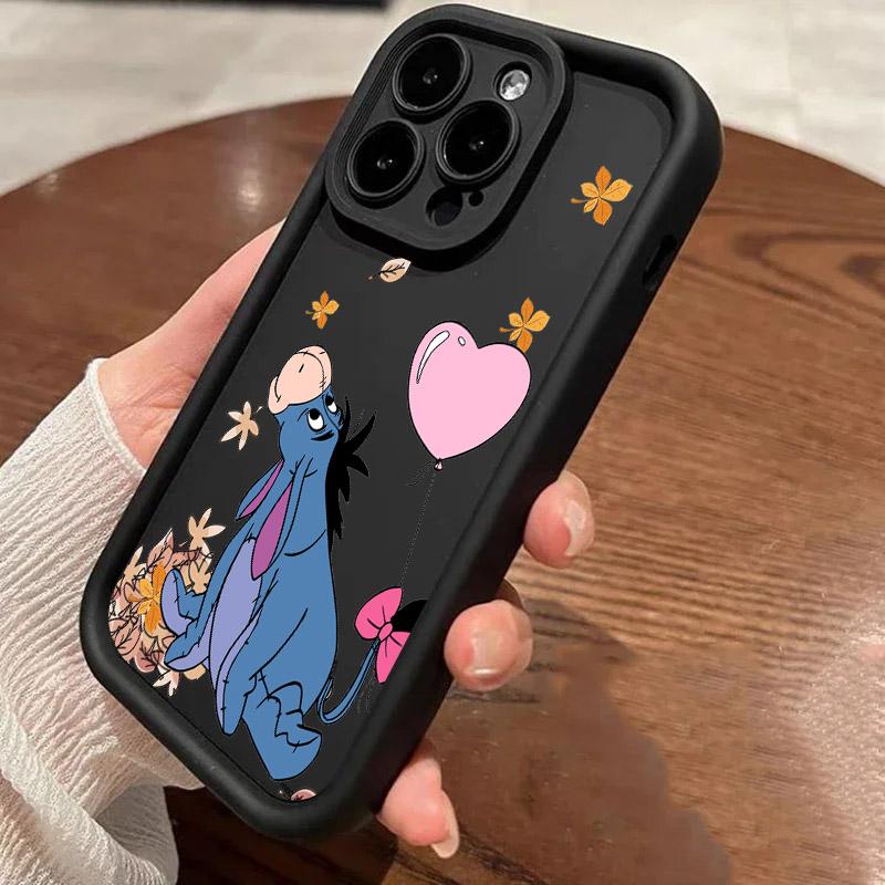 Winnie The Pooh Winnies Eeyore Phone Case For iPhone 17E 11 12 13 14 15 16 17 Pro Max Fundas 17 Air Plus 16e 13 Mini Back Cover