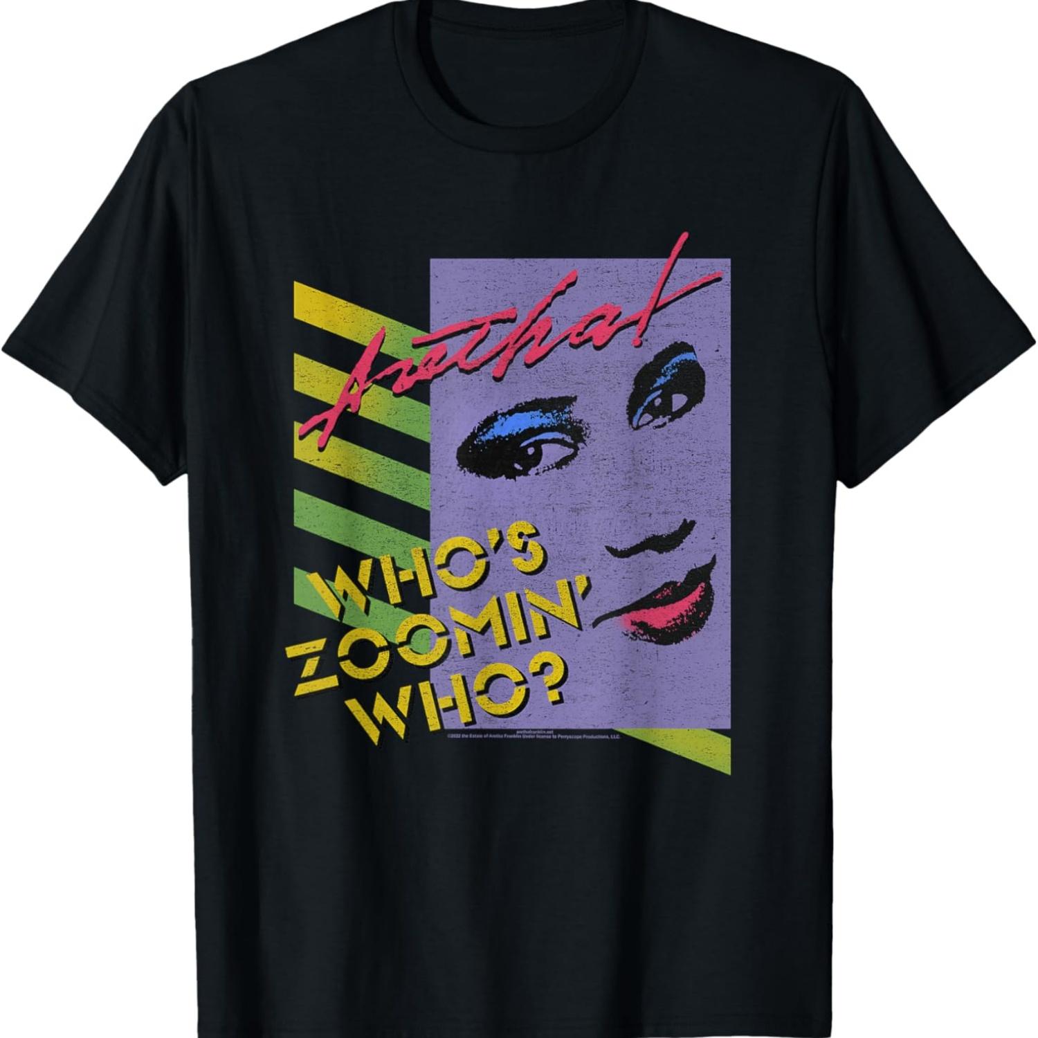 

Aretha Franklin Zoomin Who T-Shirt XXXXXL чёрный
