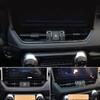 BOYOUS 2pcs ABS Dashboard Middle Air Outlet Vent Cover Trim Condition Outlet AC Vent Panel Auto Accessories Interior Decoration for Toyota RAV4 2019